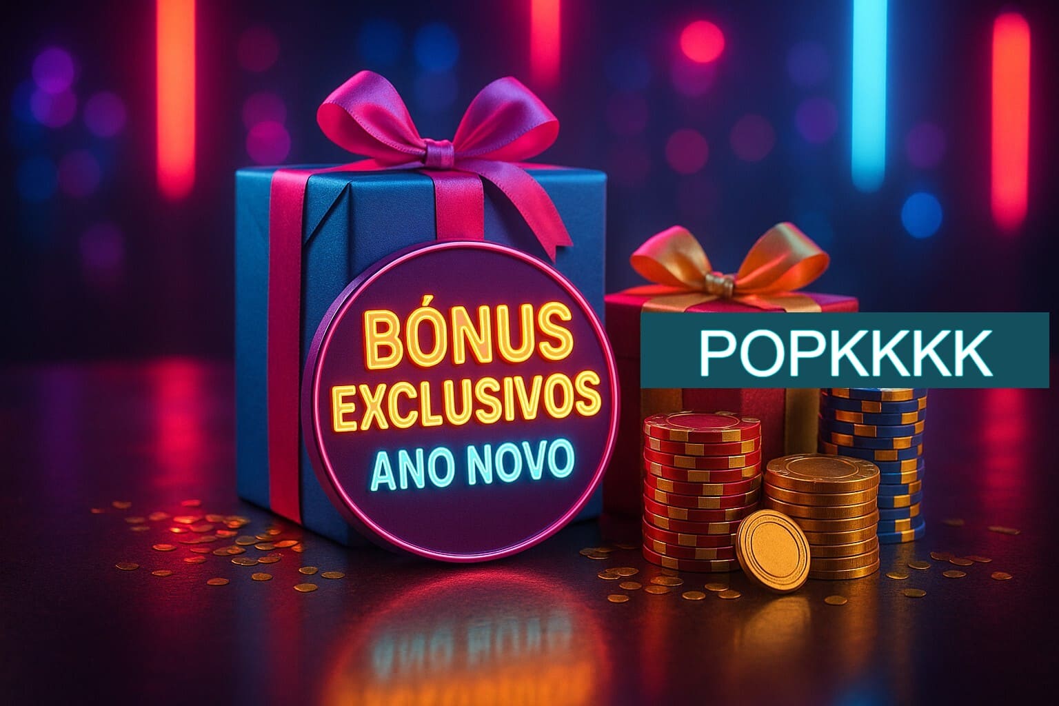 Promoções de Ano Novo no POPKKKK